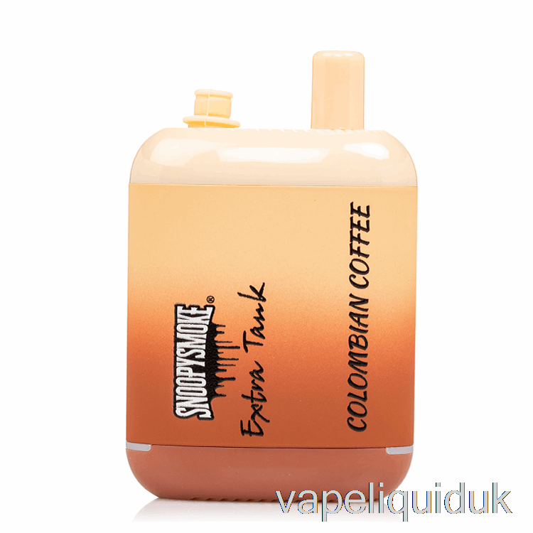 Snoopy Smoke Extra Tank 2 15000 Disposable Colombian Coffee Vape Liquid